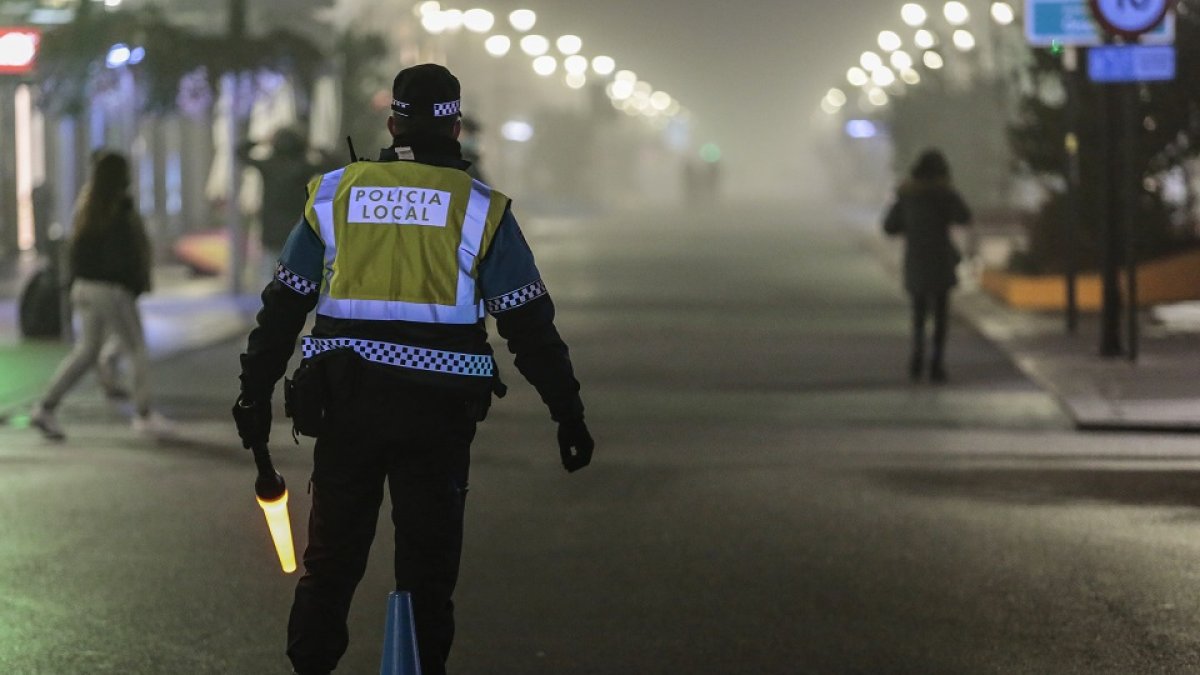 Inicio del 'toque de queda' a las 20:00 horas en la capital leonesa