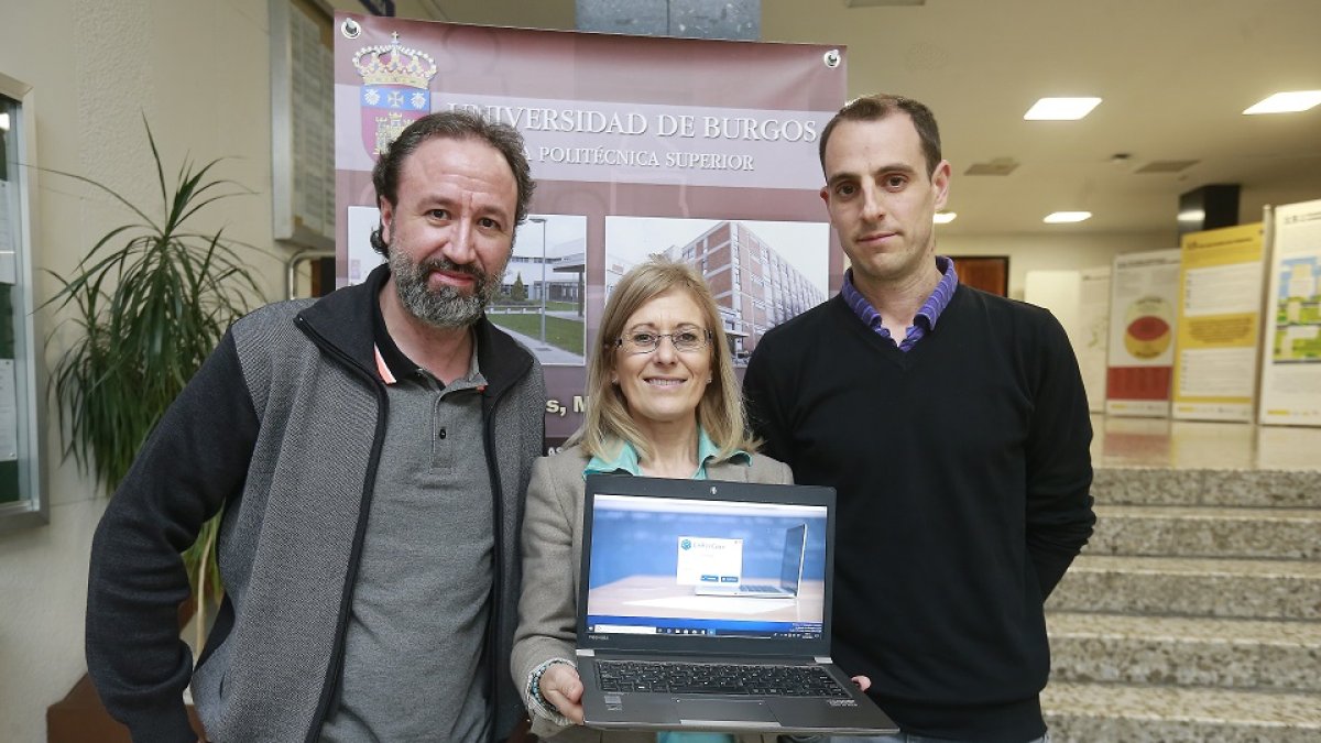 Raúl Marticorena, Consuelo Sáiz y Álvar Arnáiz. ECB