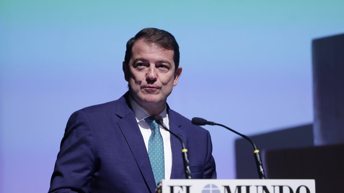 El presidente de la Junta de Castilla y León, Alfonso Fernández Mañueco. PHOTOGENIC