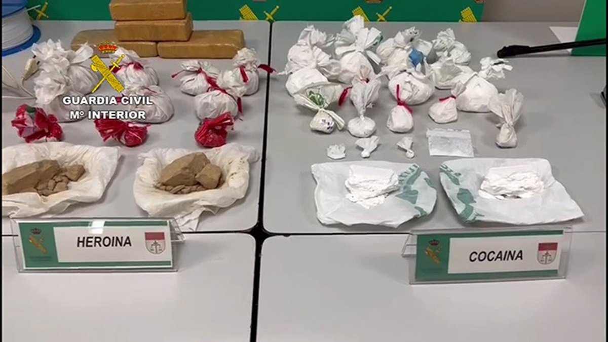 Droga Incautada Al Grupo Criminal Desarticulado En León. -E.PRESS