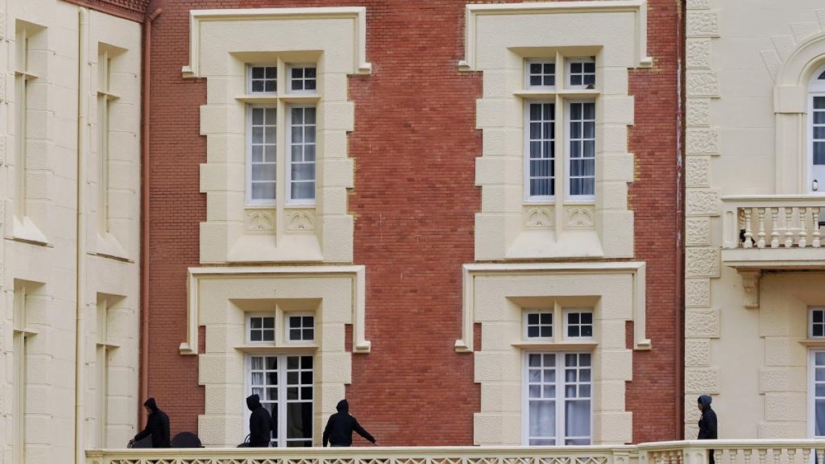 Balneario de Las Salinas de Medina del Campo en el que se ha realojado a 250 inmigrantes.- PHOTOGENIC