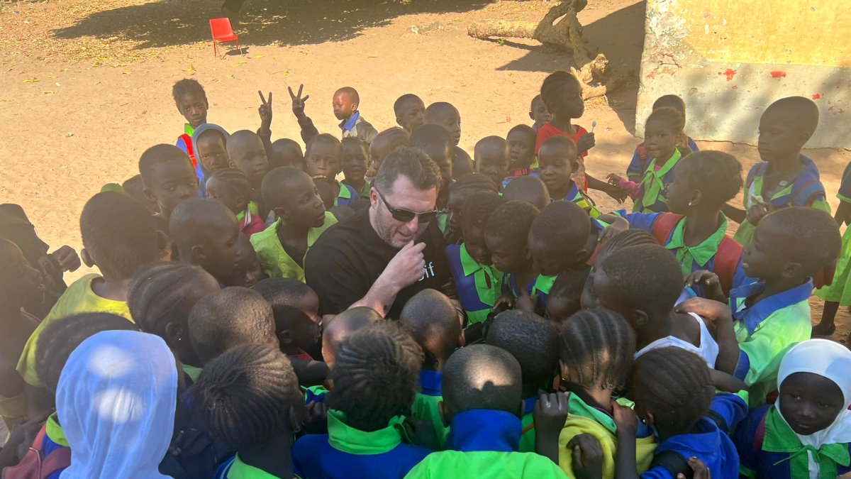 Foto del viaje solidario entre Castilla y León y Gambia.- E.M.