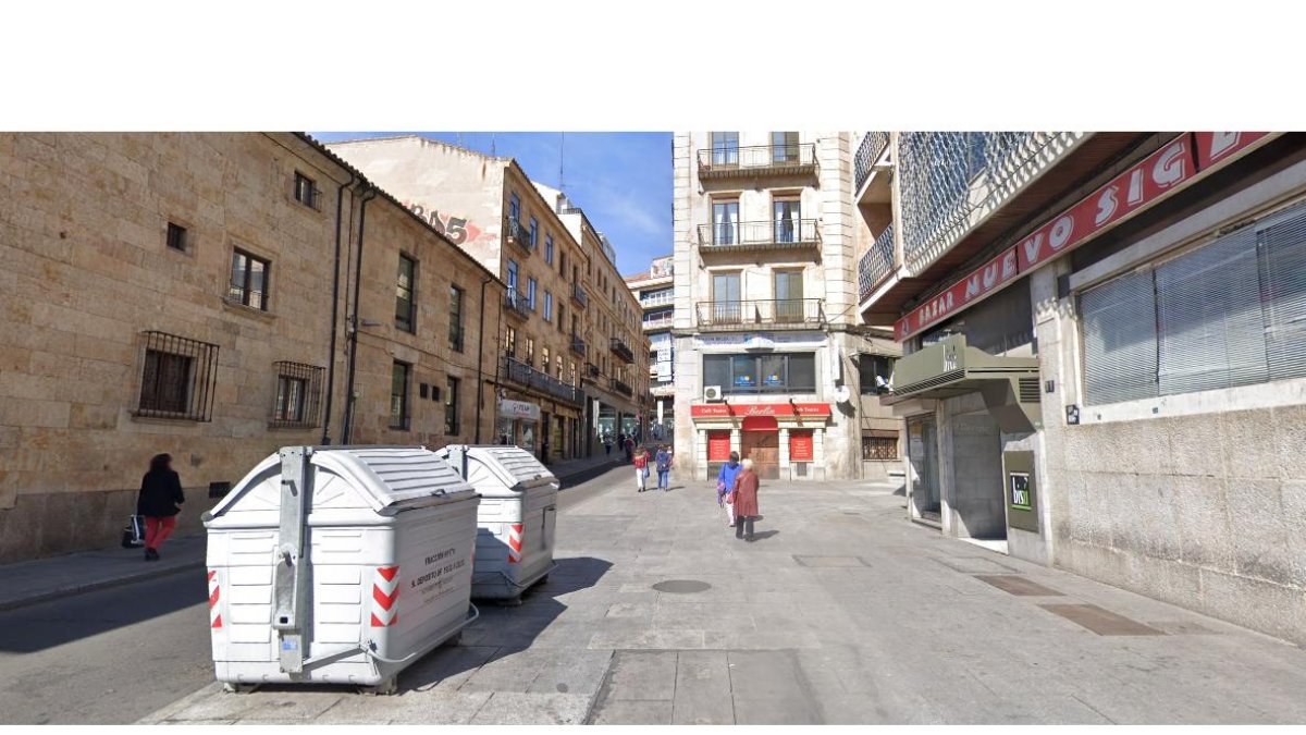 Calle Correhuela en Salamanca.- GOOGLE