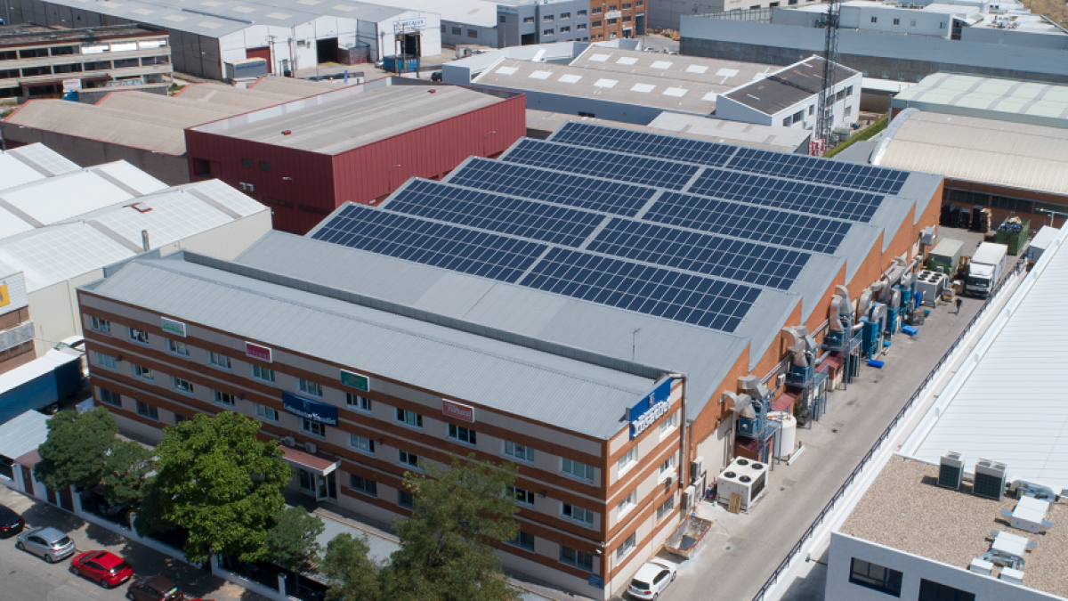 Fotovoltaica industria Isla Solar en una imagen de archivo.