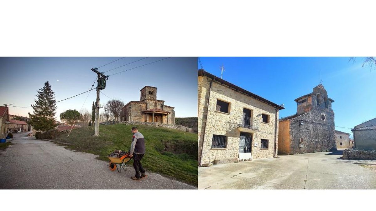 Jaramillo Quemado, en Burgos y Villanueva de Gormaz en Soria. / TOMÁS ALONSO / A. HERNANDO