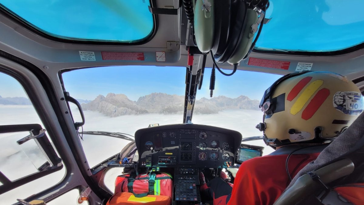Modelo de helicóptero que participará en operaciones de salvamento a partir de mayo. JCYL