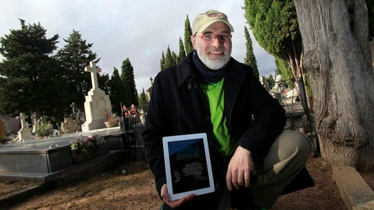 Jorge Arribas, el emprendedor soriano capaz de borrar la vida de las personas en las redes sociales. (MARIO TEJEDOR)