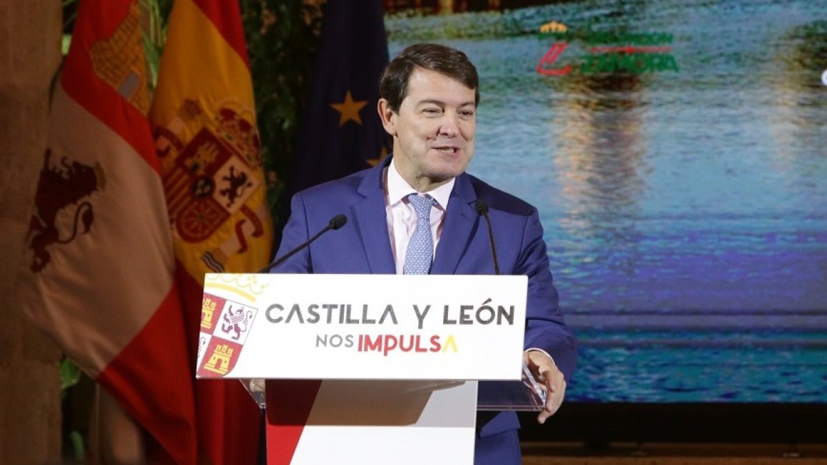 El presidente de la Junta, Alfonso Fernández Mañueco, en una imagen de archivo.- ICAL