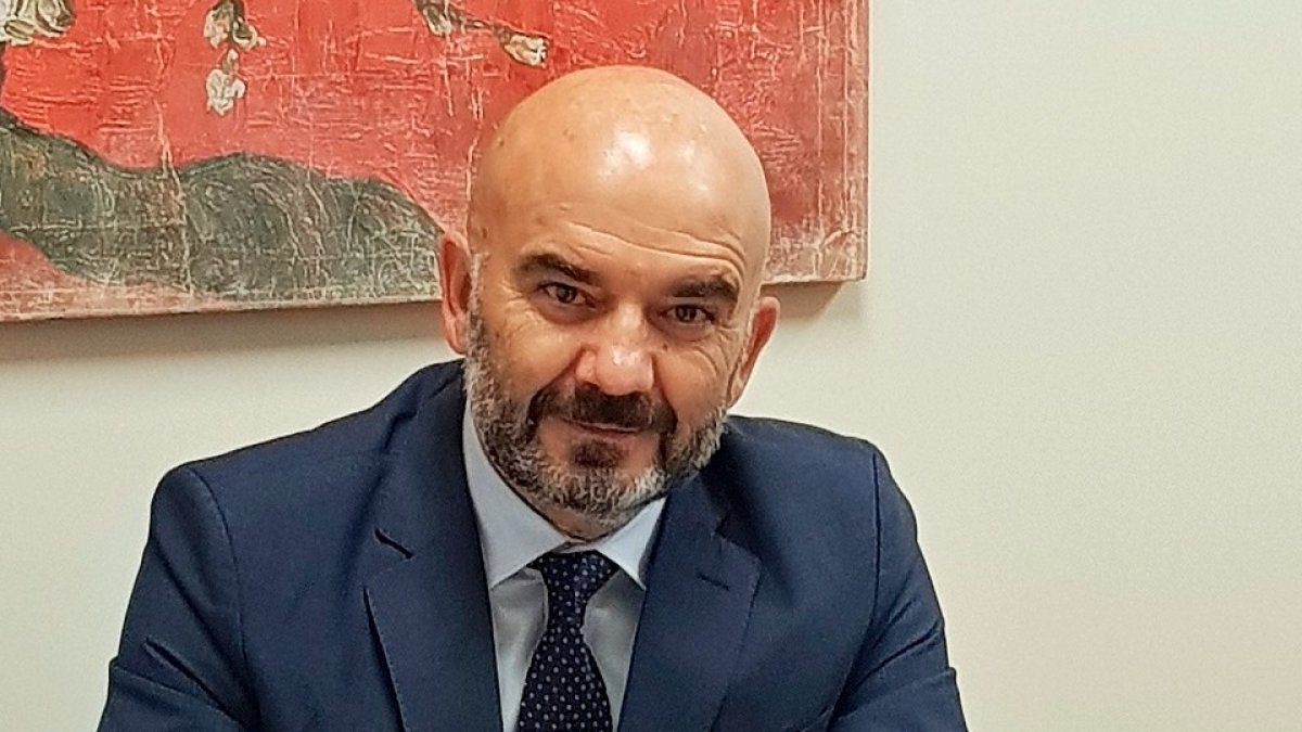 Javier Herradón, presidente de los farmacéuticos de Castilla y León. EL MUNDO