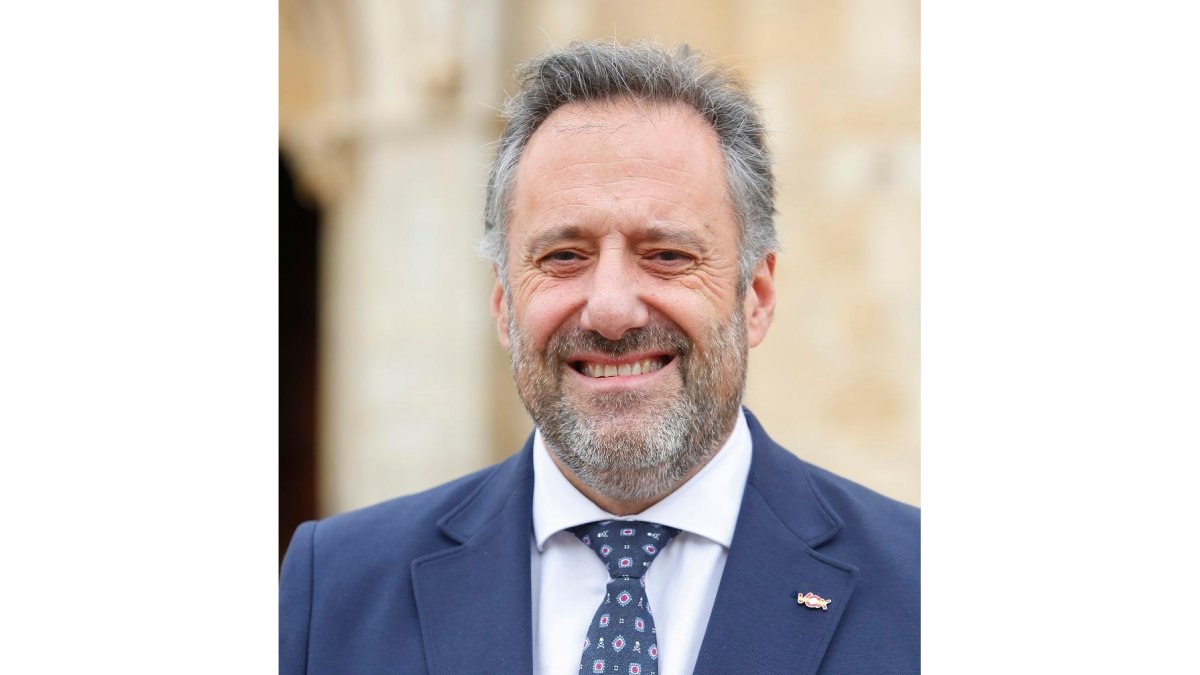 Carlos Pollán (Vox), nuevo presidente de las Cortes. -ICAL