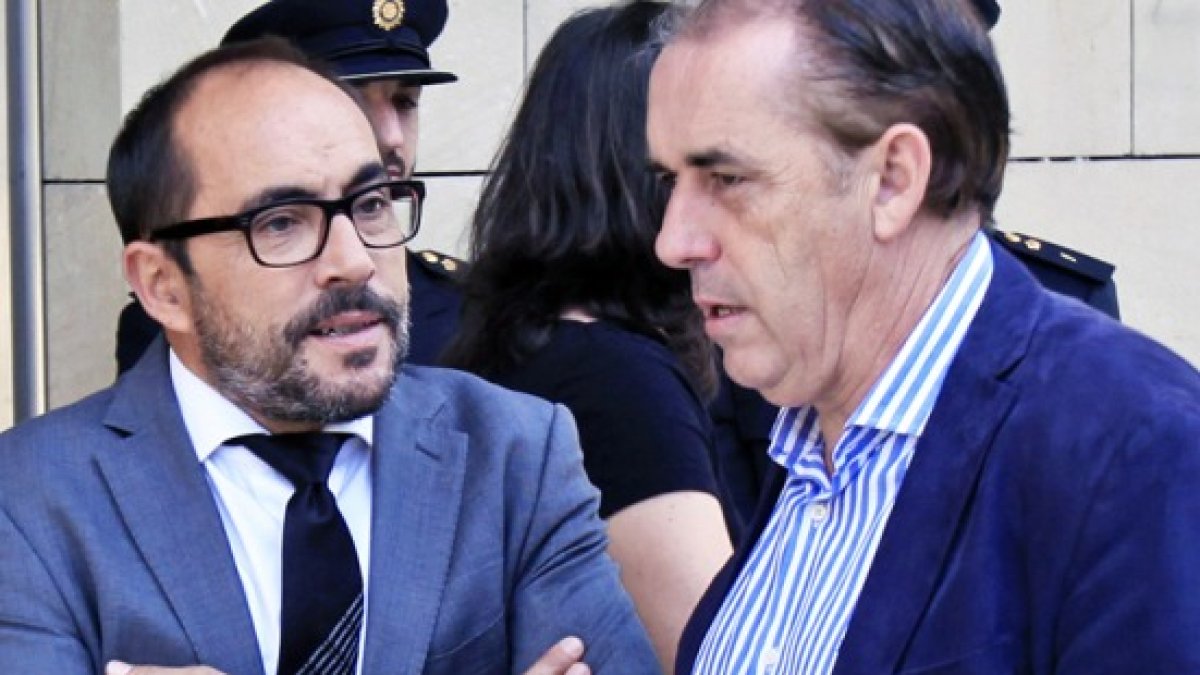 Luis Rey y Benito Serrano, en una imagen de archivo.-MARIO TEJEDOR