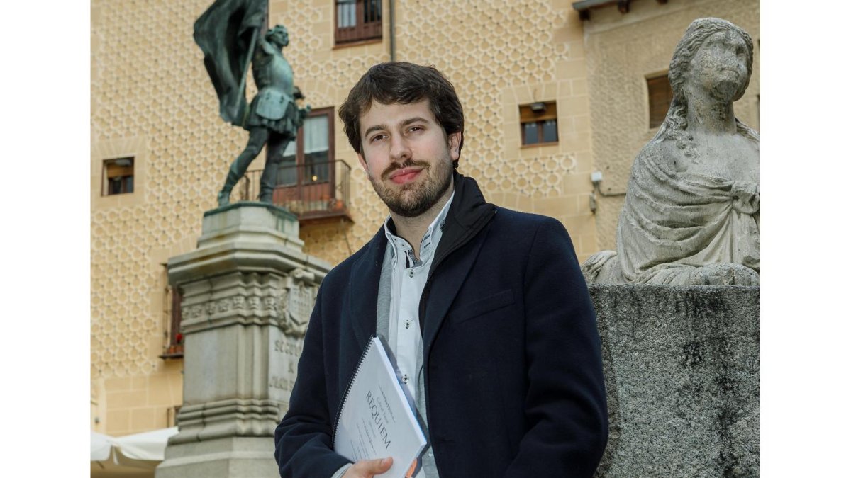 El director de orquesta segoviano José Luis López Antón. Nacho Valverde/ Ical