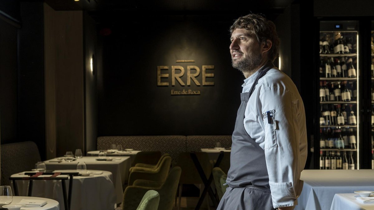 El chef de ERRE de Roca, Alberto Molinero.- EUROPA PRESS