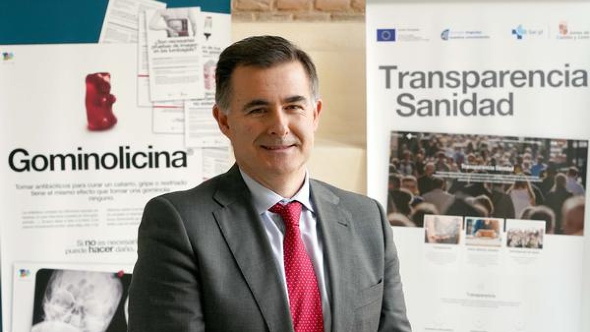 El director general de Sistemas de Información, Claridad, y Prestación Farmacéutica José Ramón Garmendia. - ICAL