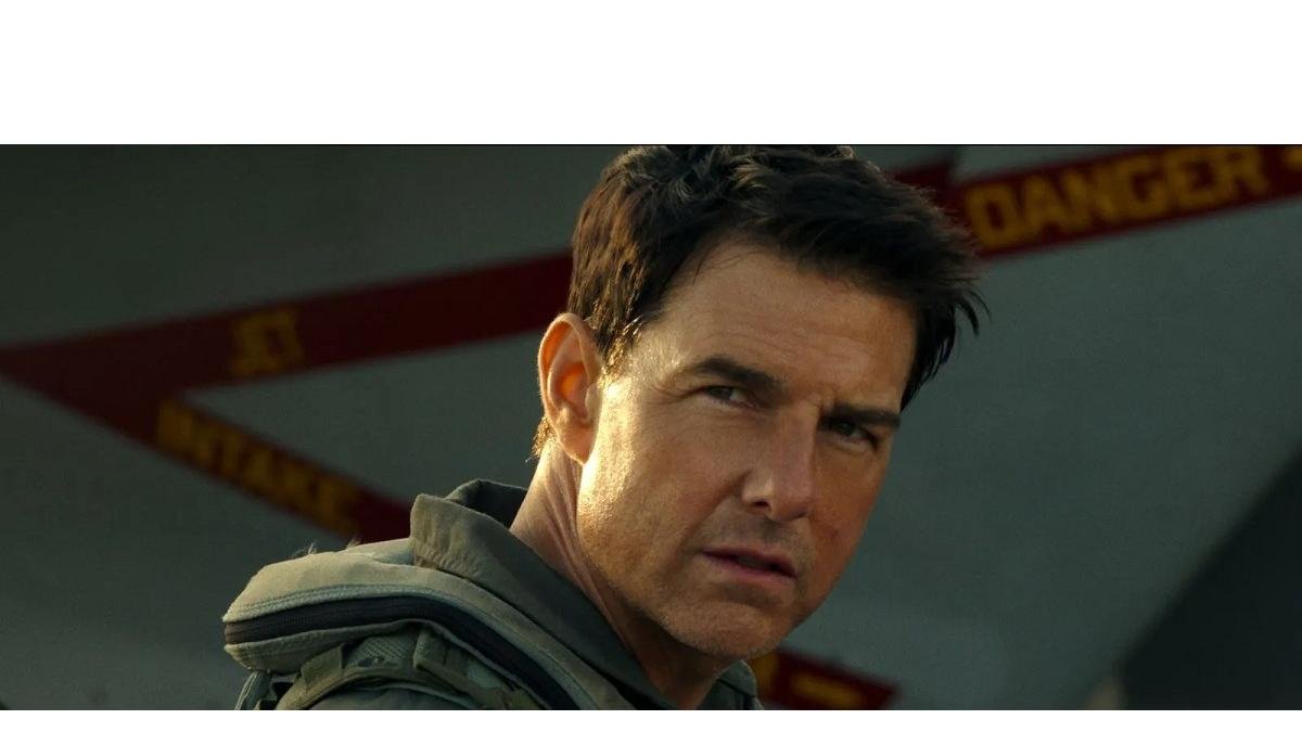 Tom Cruise en un fotograma de 'Top Gun: Maverick'.- E. M.
