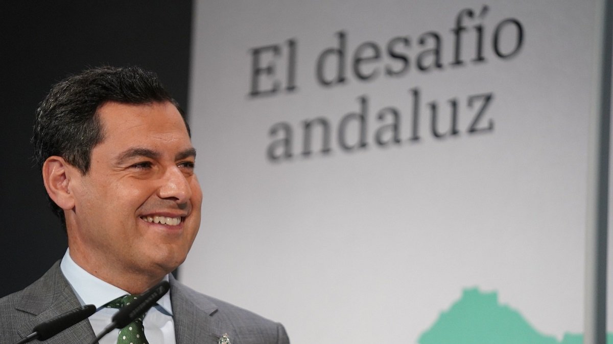 Imagen del presidente andaluz, Juanma Moreno.- E. M.