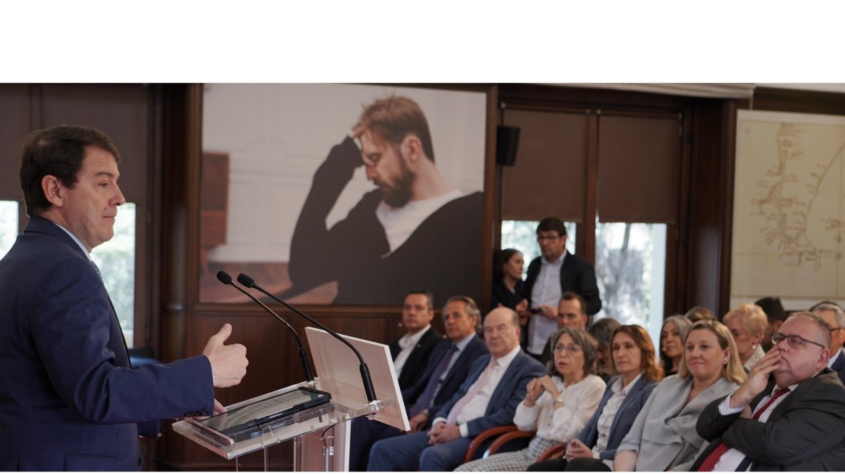 El presidente de la Junta, Alfonso Fernández Mañueco.-ICAL