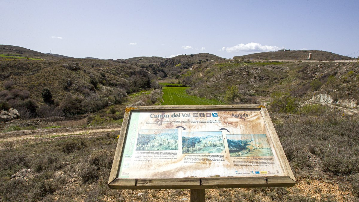 Cañón del Val, lugar del trágico suceso.- E. M.