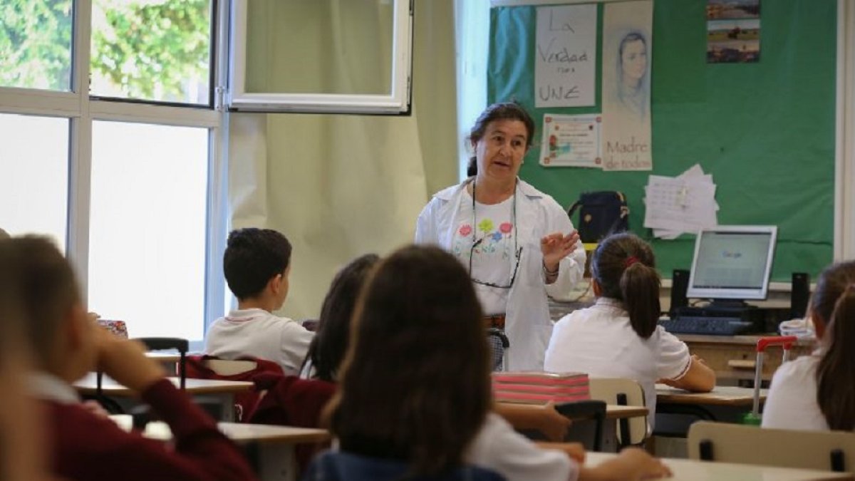 Vuelta al cole en un centro vallisoletano. -  ICAL