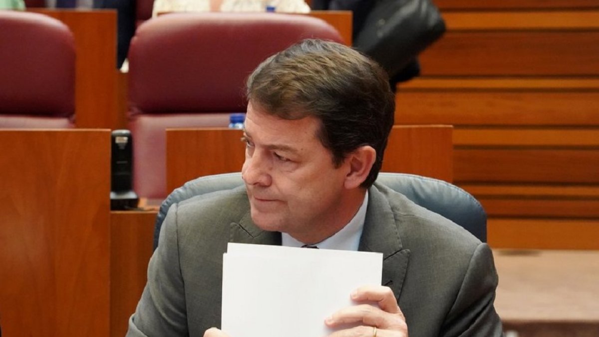 Alfonso Fernández Mañueco, presidente de la Junta. ICAL