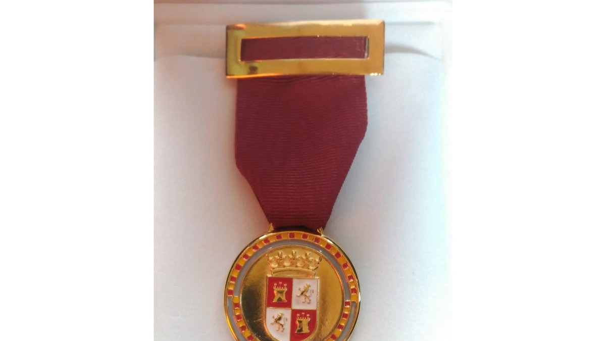 Imagen de archivo de la medalla de oro al mérito ciudadano. -X. @apcvalladolid