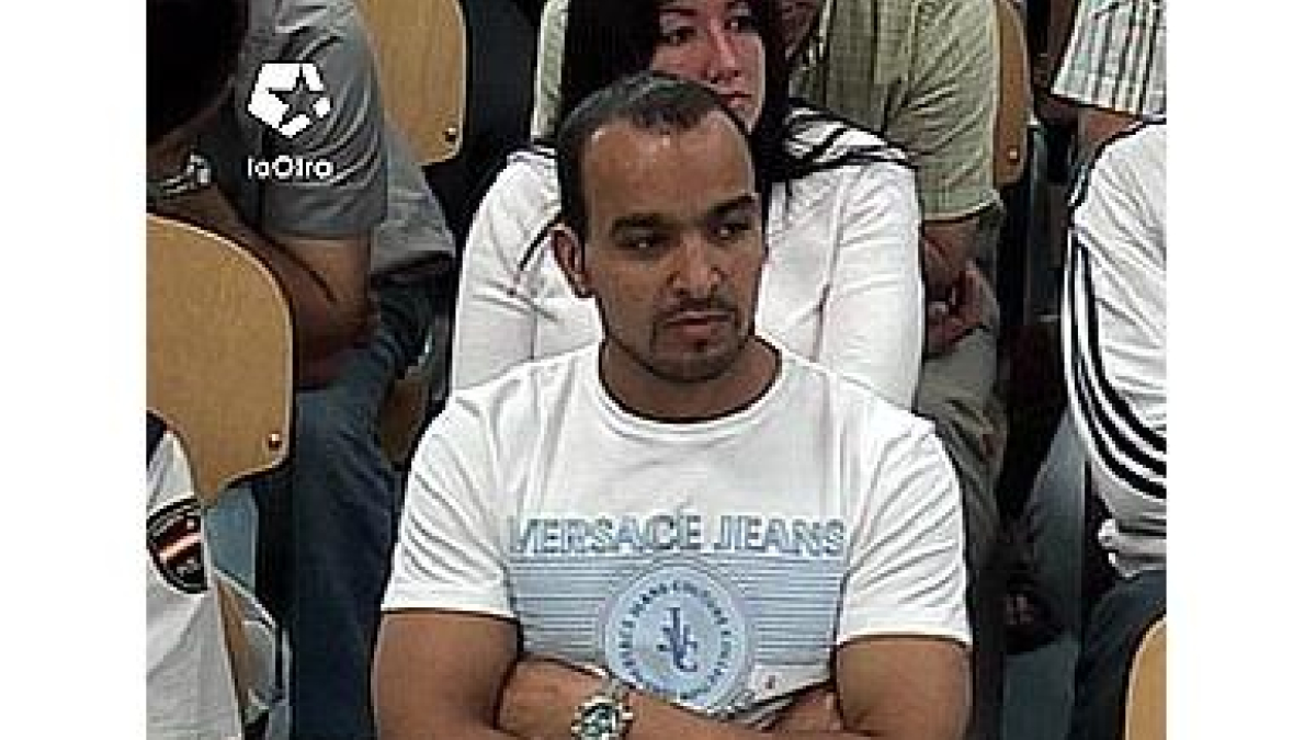 Otman el Gnaoui durante el juicio.-E. M.