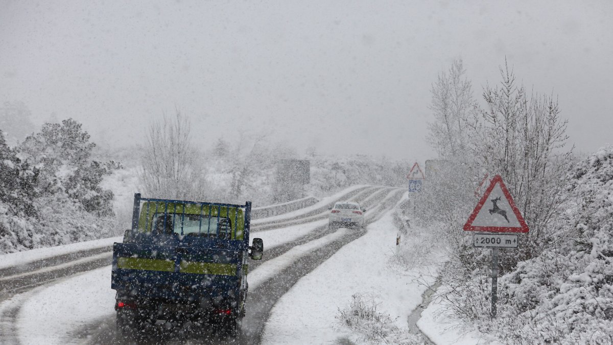 Intensa nevada en El Bierzo - ICAL
