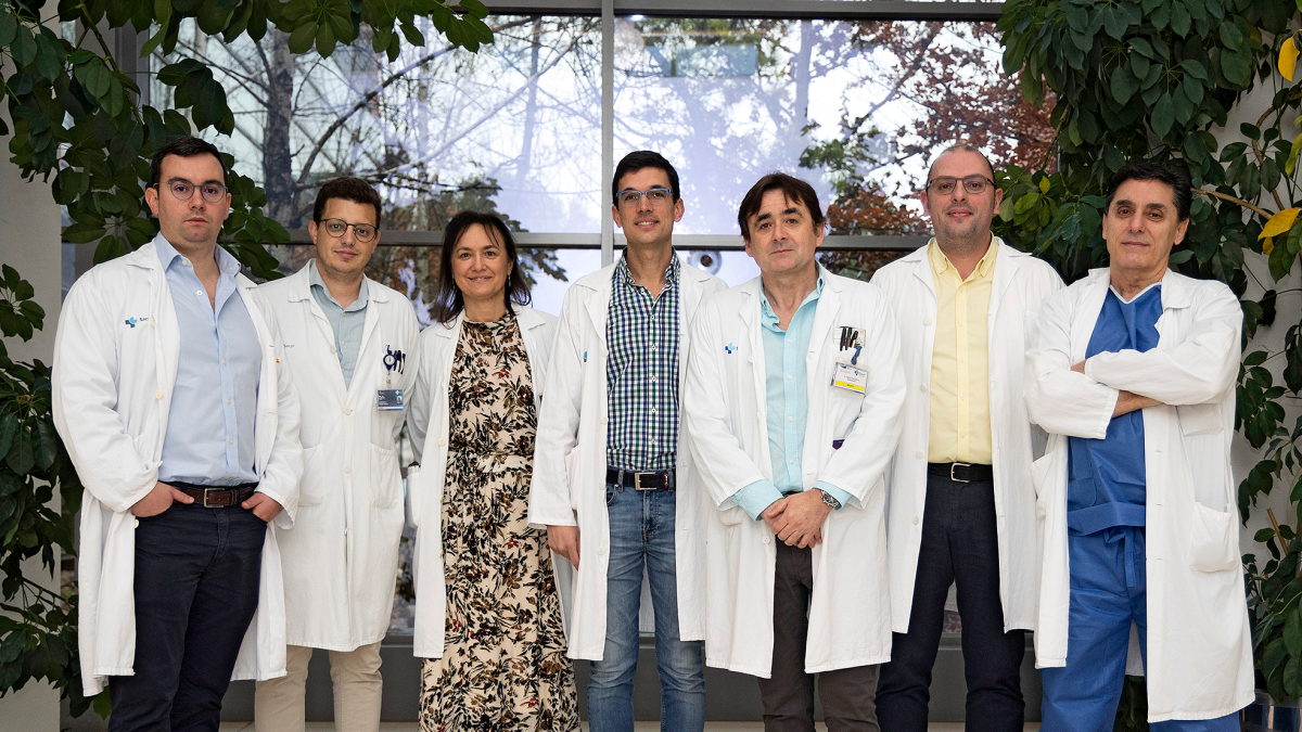 Miembros de la Unidad de Trasplante en las instalaciones del Hospital Universitario Río Hortega de Valladolid. PHOTOGENIC