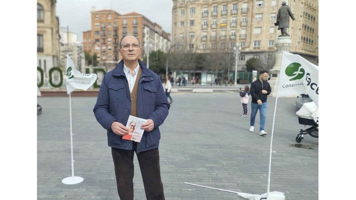 El presidente de Facua CyL, Jesús Ulloa. - EUROPA PRESS