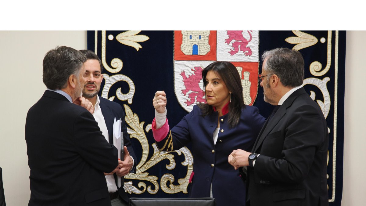 Francisco Vázquez, Diego Moreno, Ana Sánchez y Francisco Vázquez.- ICAL