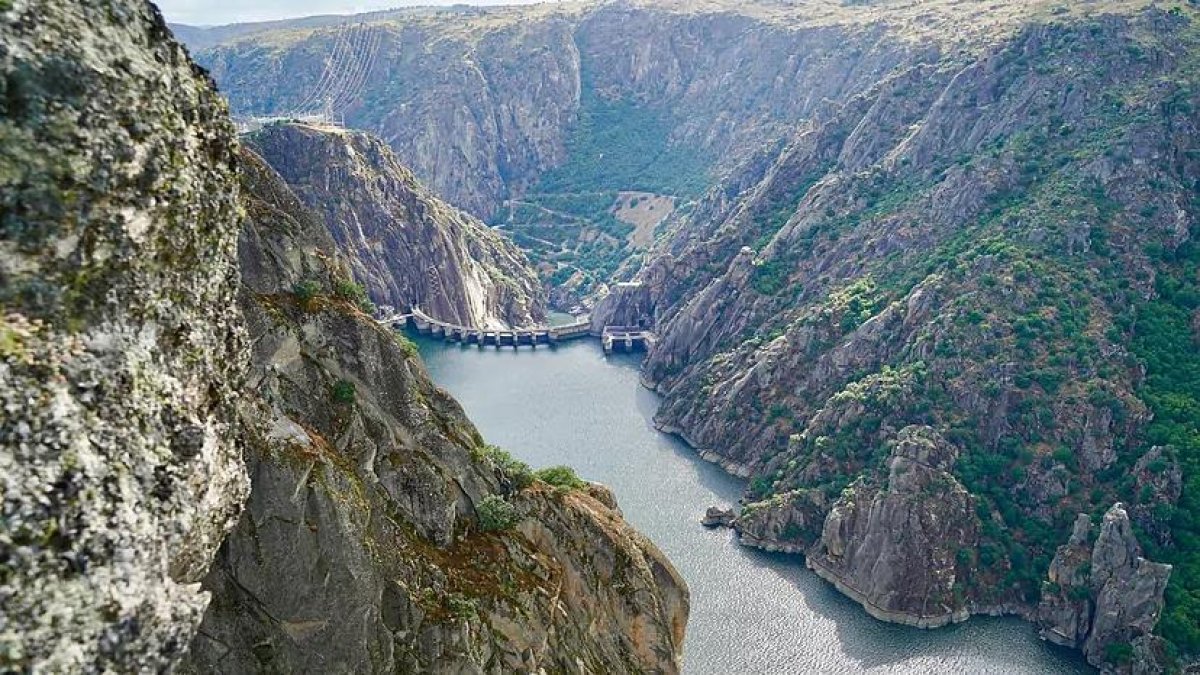 La presa de Aldeadávila. -E.M.