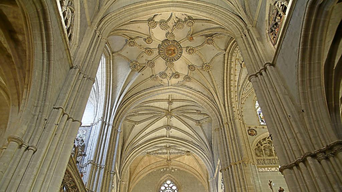 Interior de la Catedral de Palencia.