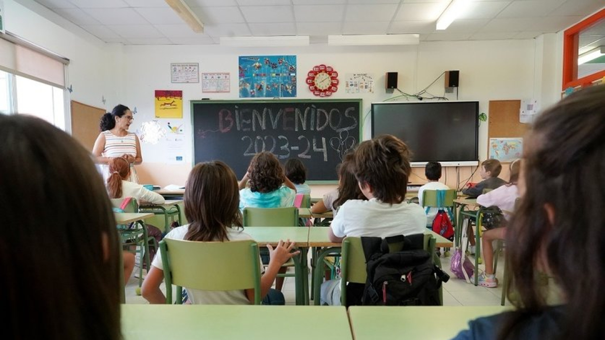 Inicio del curso escolar 2023-2024 en Castilla y León.