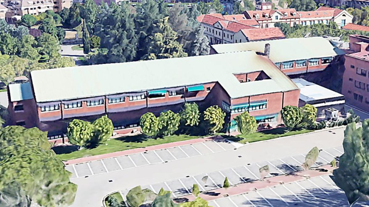 Edificio de Presidencia, en el antiguo Colegio de la Asunción, que será objeto de la actuación.