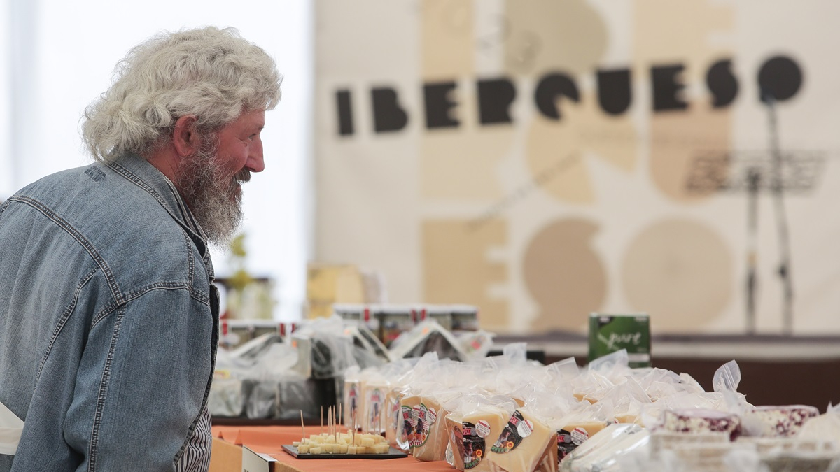 Inauguración de la Feria Iberqueso-Quesos de España y Portugal.