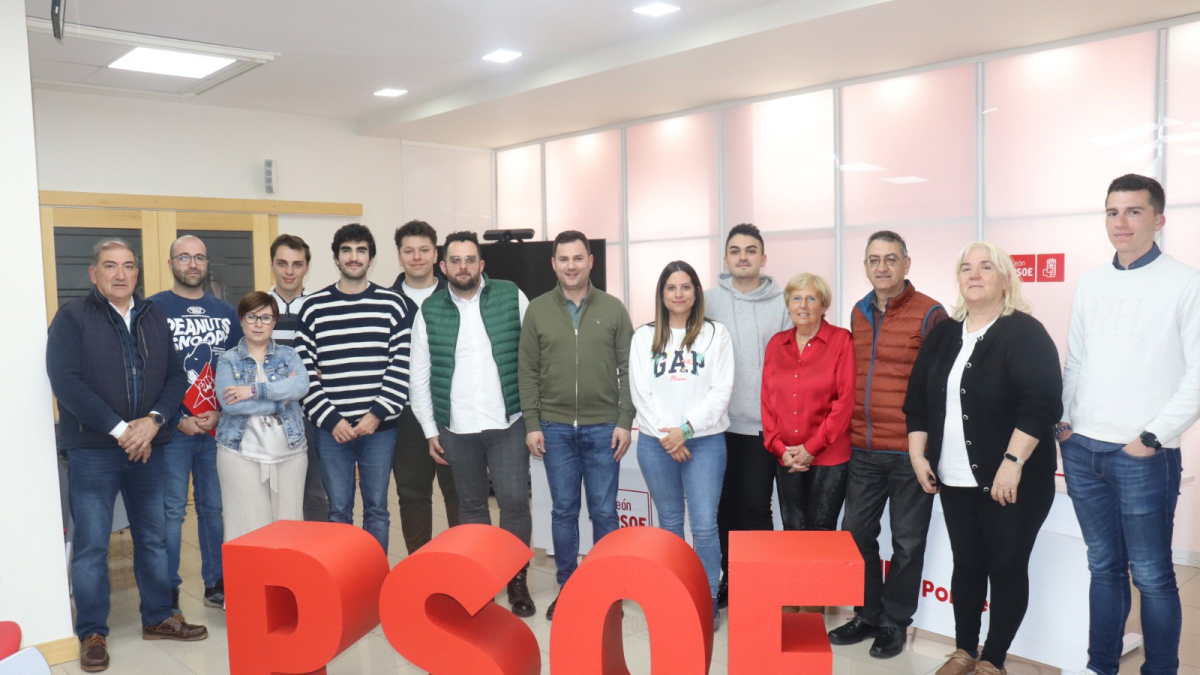 El PSOE leonés y Juventudes Socialistas