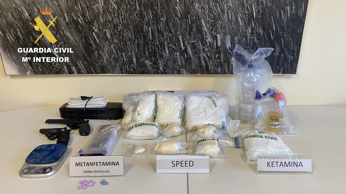 Droga intervenida en Salamanca
