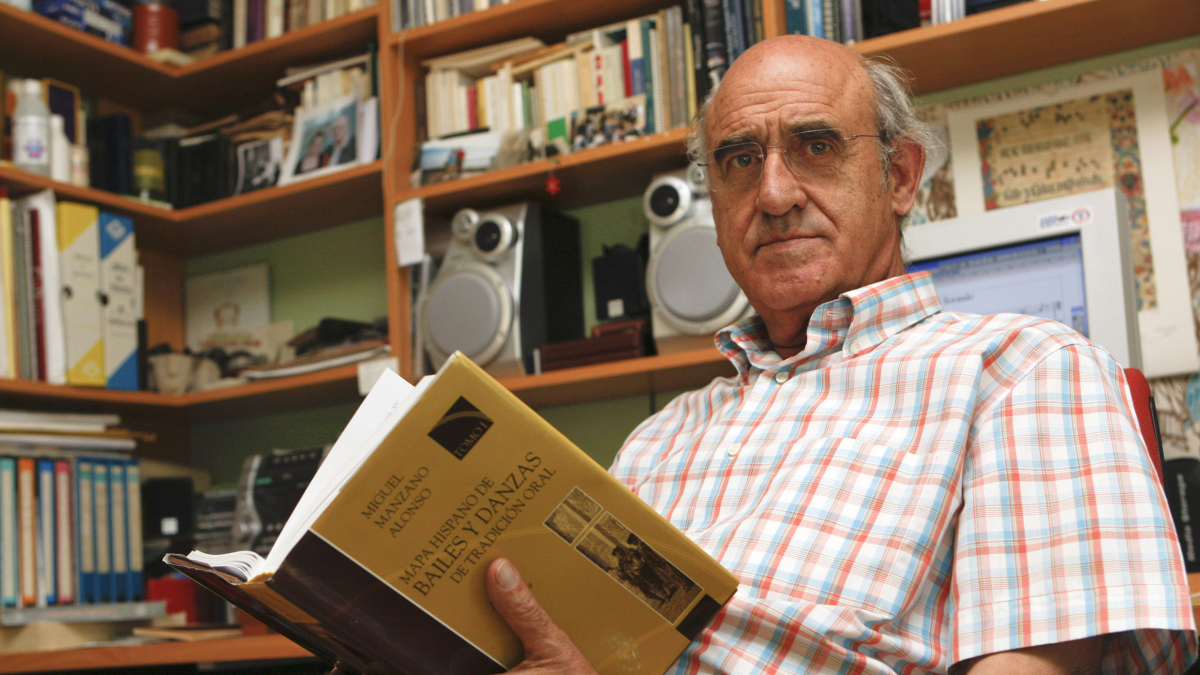 El fallecido etnomusicólogo y compositor zamorano Miguel Manzano