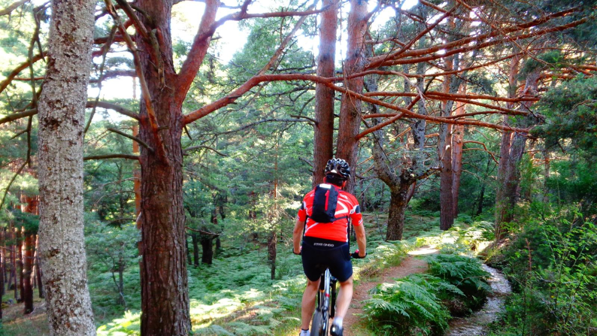 Pista ciclista en Castilla y León
