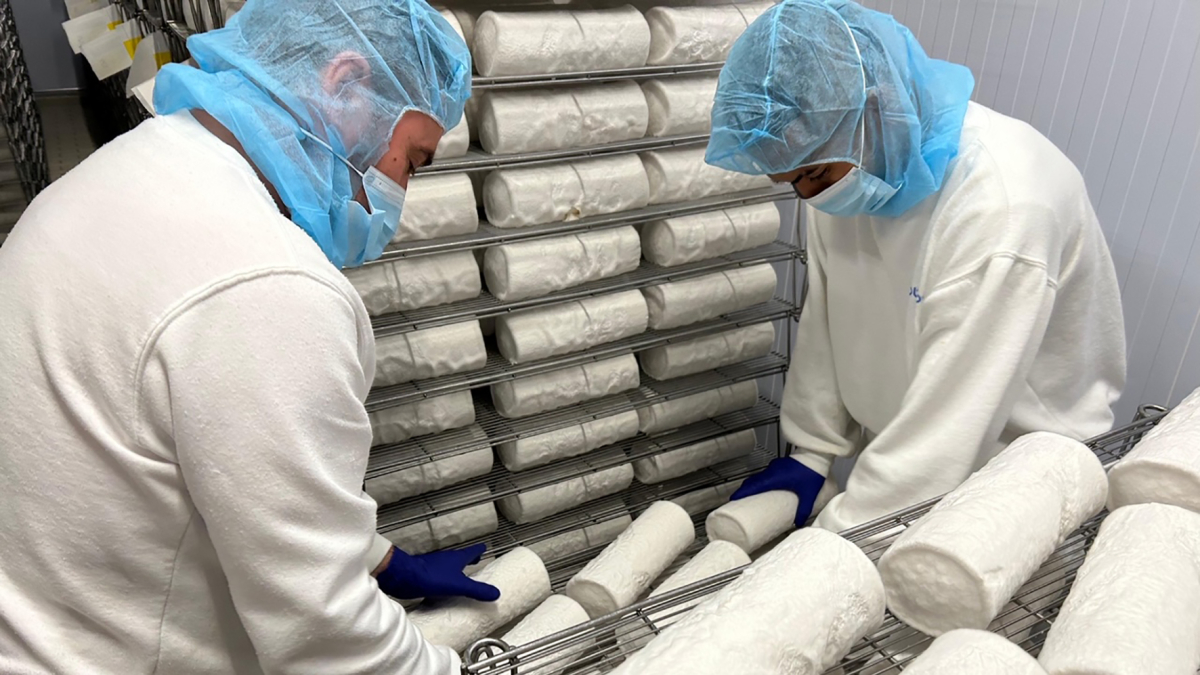 La empresa dio un paso importante en el año 2000 con la fabricación de rulo de cabra. En la actualidad cuentan con un amplio porfolio de 150 productos de queso de cabra y oveja.