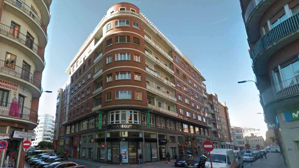 Una calle del centro de Palencia en una imagen de archivo