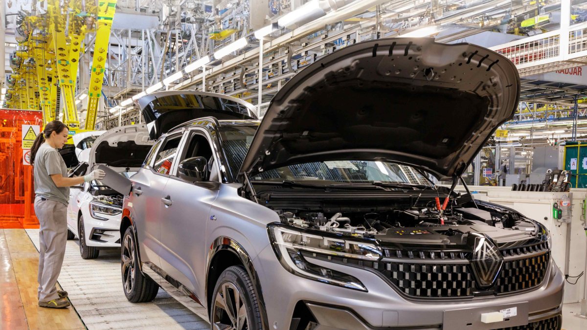 Montaje en la fábrica de Renault
