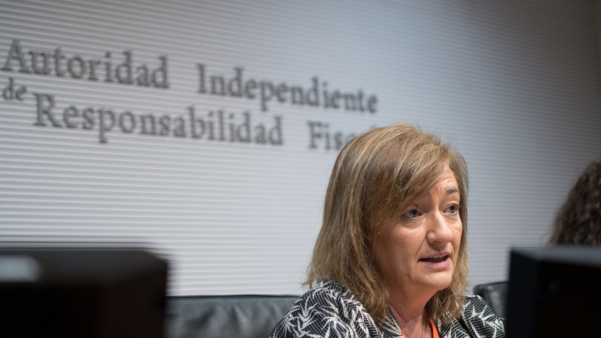 Cristina Herrero, presidenta de AIReF en una foto de archivo Archivo
