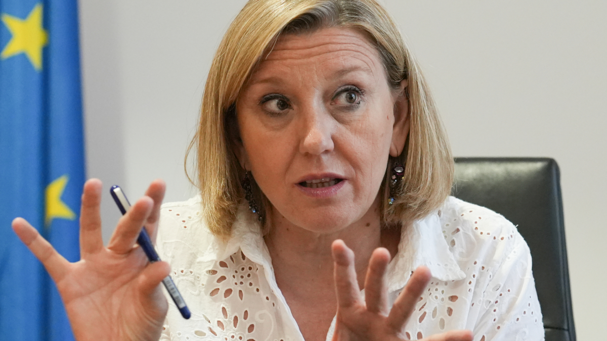 La vicepresidenta de la Junta y consejera de Familia, Isabel Blanco.