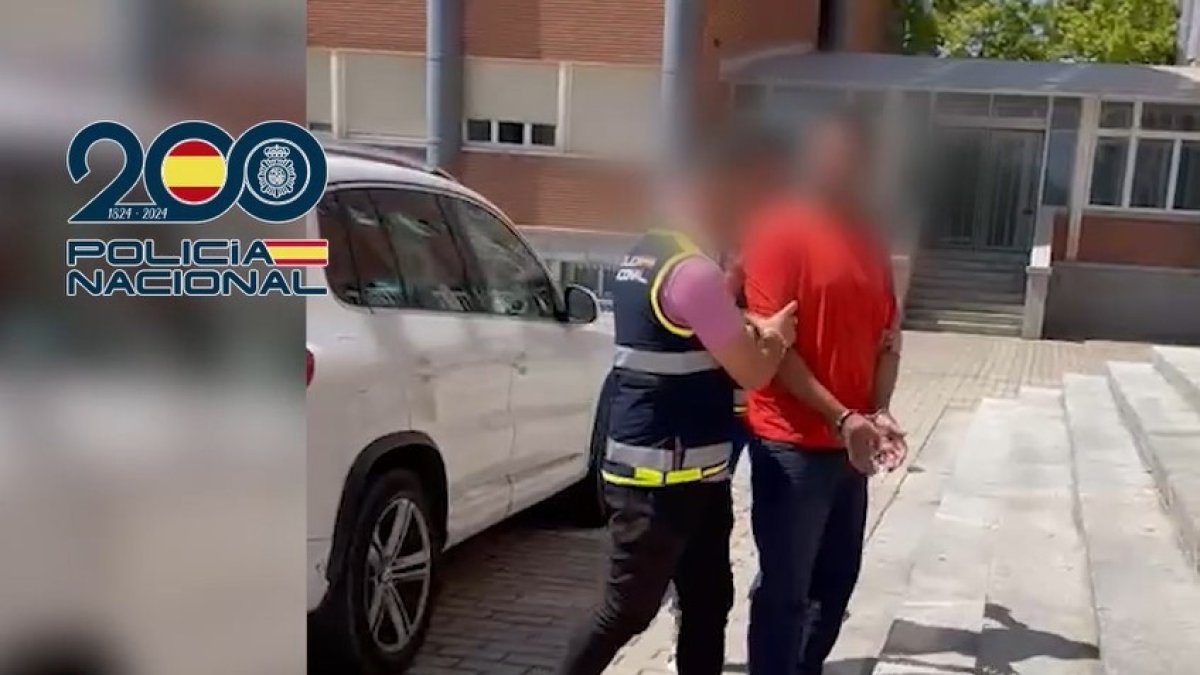 Detención del fugitivo reclamado por EEUU.