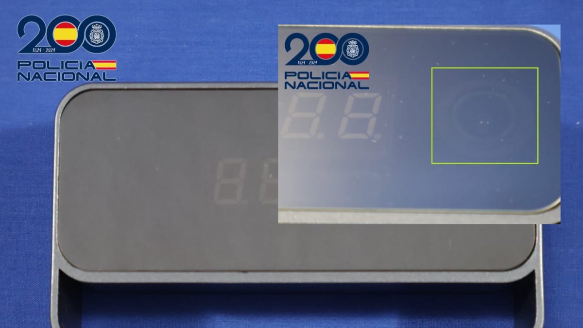 Cámara oculta del apartamento turístico