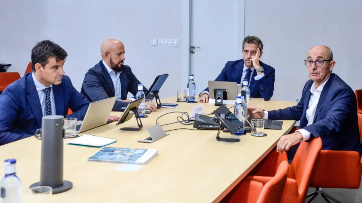 Reunión de Iberaval en una imagen de archivo