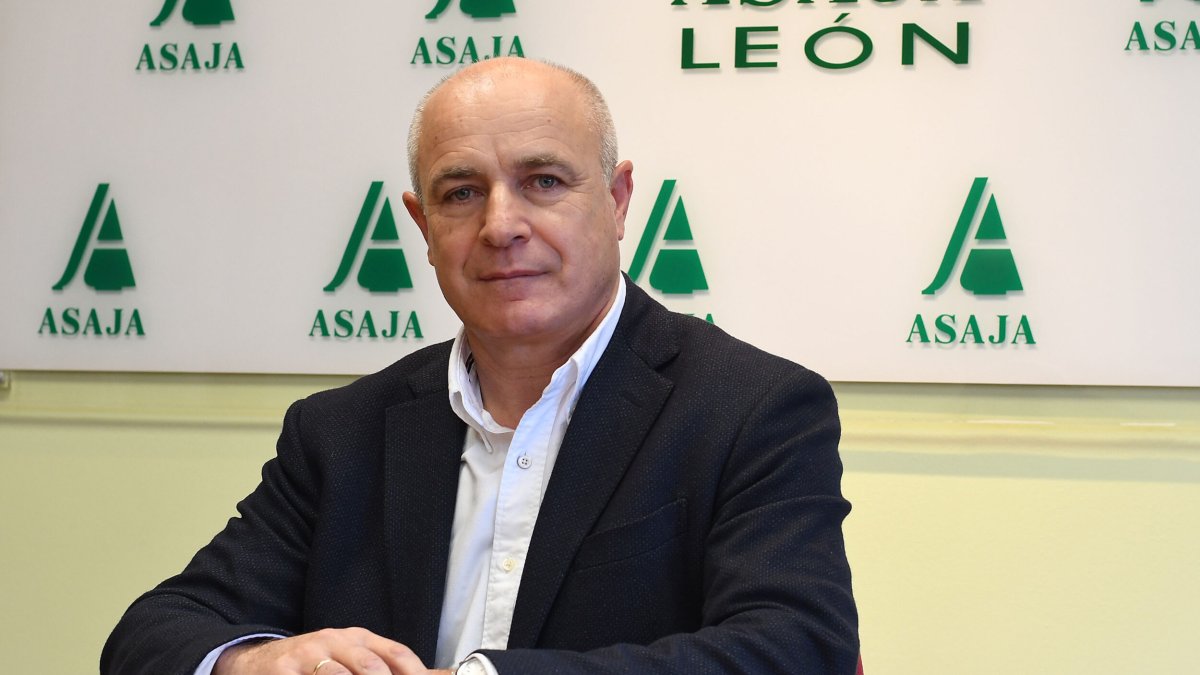 José Antonio Turrado Fernández, secretario general de Asaja en León.