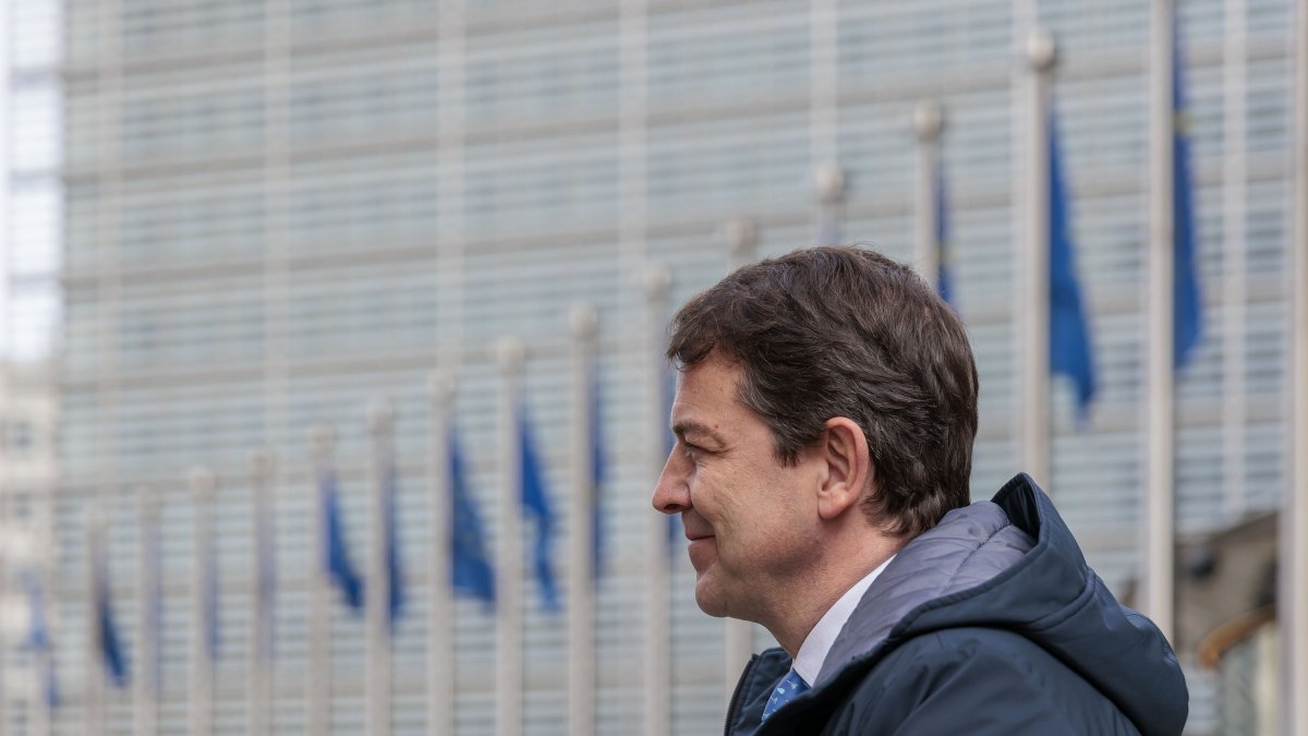 El presidente de la Junta de Castilla y León, Alfonso Fernández Mañueco.