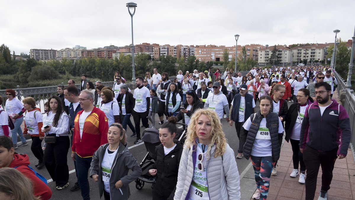 La AECC celebra la X Marcha Contra el Cáncer en Salamanca
